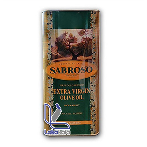 روغن زیتون سابروسو بدون بو 4 لیتری