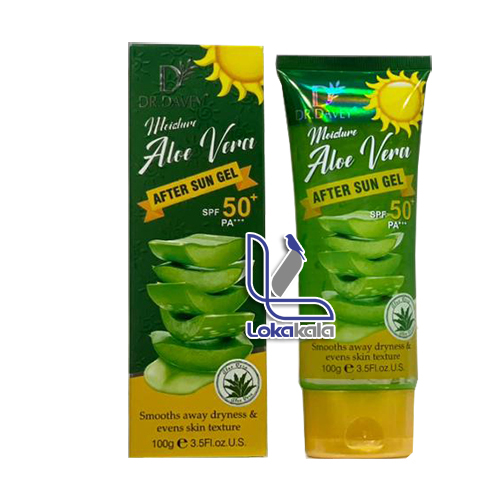 کرم ژل آلوئه ورا بعد افتاب دکتر دیوی 100gr