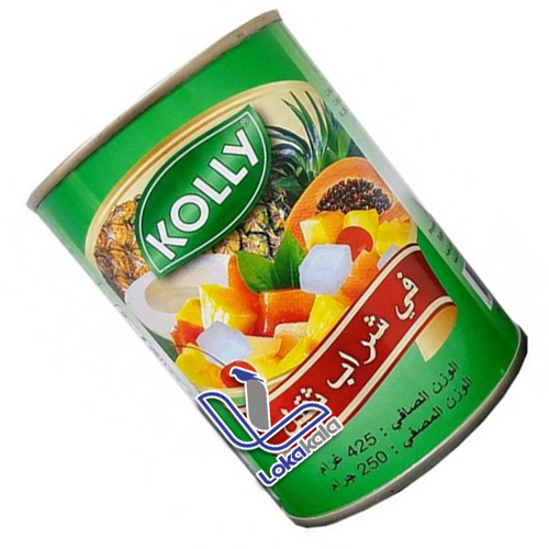 کنسرو میوه استوایی 425 گرمی kolly