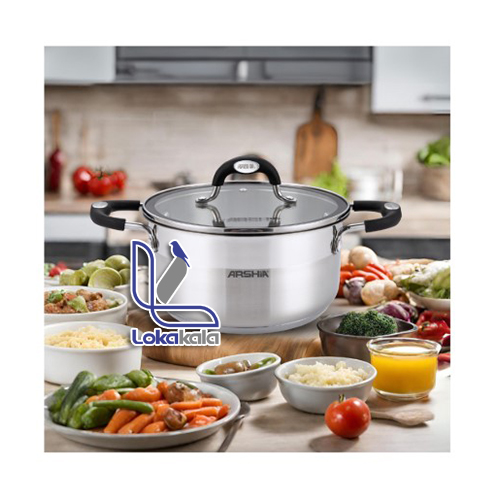 قابلمه استیل عرشیا مدل 3078