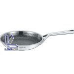 ماهی تابه سایز 28 استیل کف لیزری عرشیا مدل 3166