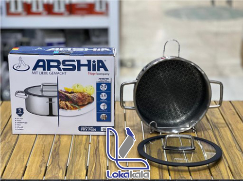 قابلمه سایز 24 عرشیا کف لیزری مدل 3170